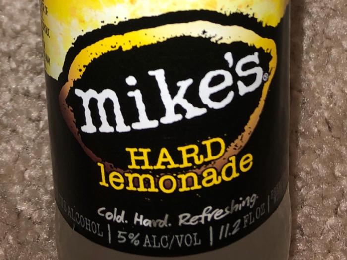 Mike's hard lemonade nutrition facts