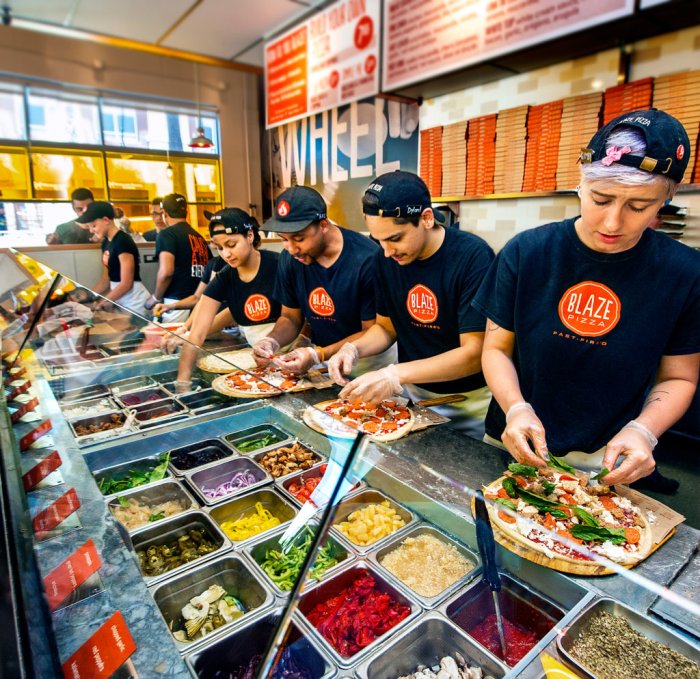 Blaze pizza nutrition facts