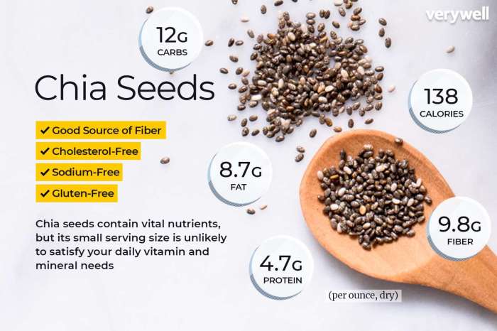 Chia seed 1 tbsp nutrition facts