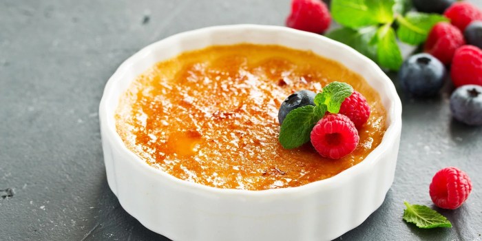 Creme brulee nutrition facts