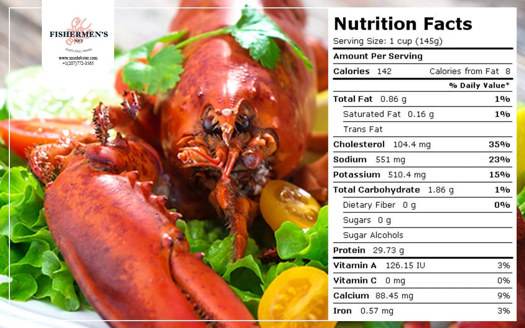 Lobster tail nutrition facts