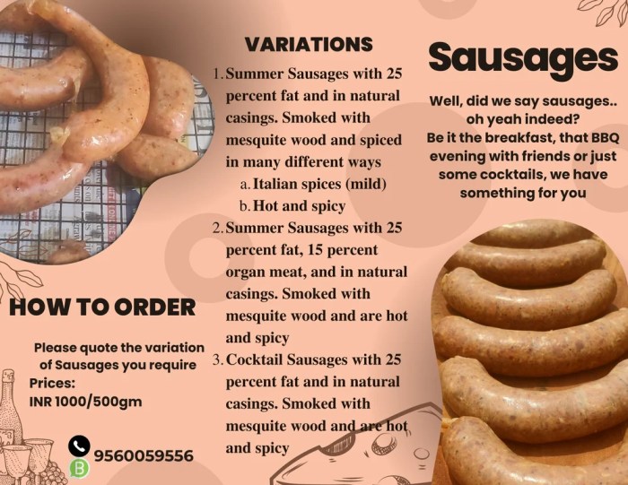 Nutrition bratwurst ingredients links sausage labels label boulder chile green